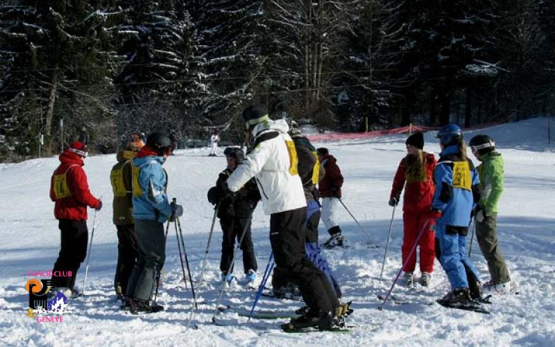 Canoë Club de Genève : kayak et eaux-vives sont notre plaisir ! Concours de Ski 2010 custom text