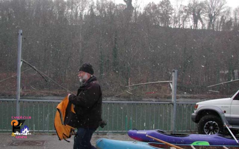 Canoë Club de Genève : kayak et eaux-vives sont notre plaisir ! Noel du CCG 2005 custom text