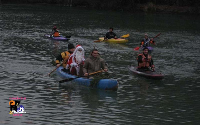 Canoë Club de Genève : kayak et eaux-vives sont notre plaisir ! Noël du CCG 2009 custom text