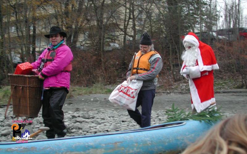 Canoë Club de Genève : kayak et eaux-vives sont notre plaisir ! Noël du CCG 2002 (2) custom text